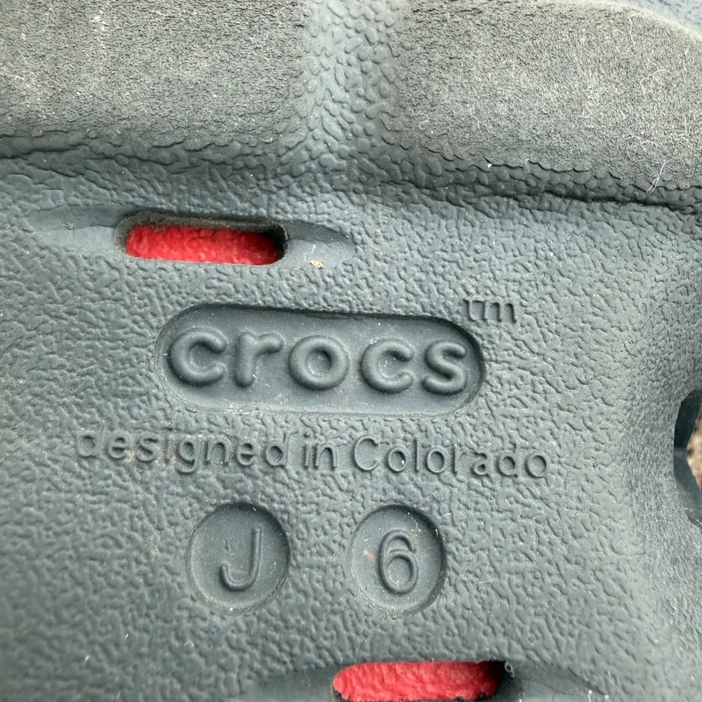 Crocs Team Spider-Man Echo Glow Clog - GLOW-IN-THE-DARK SPIDEY Kids Sz: J6 US
